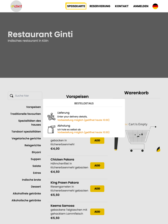 Restaurant Ginti