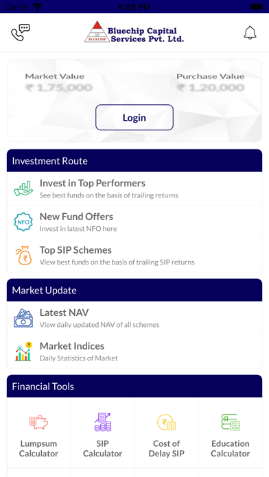 Bluechip Capital Screenshot