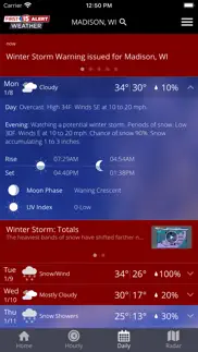 wmtv15 first alert weather iphone screenshot 3