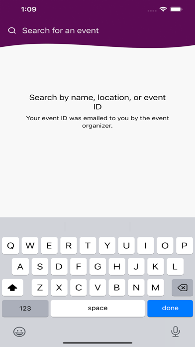 SNA Events Screenshot