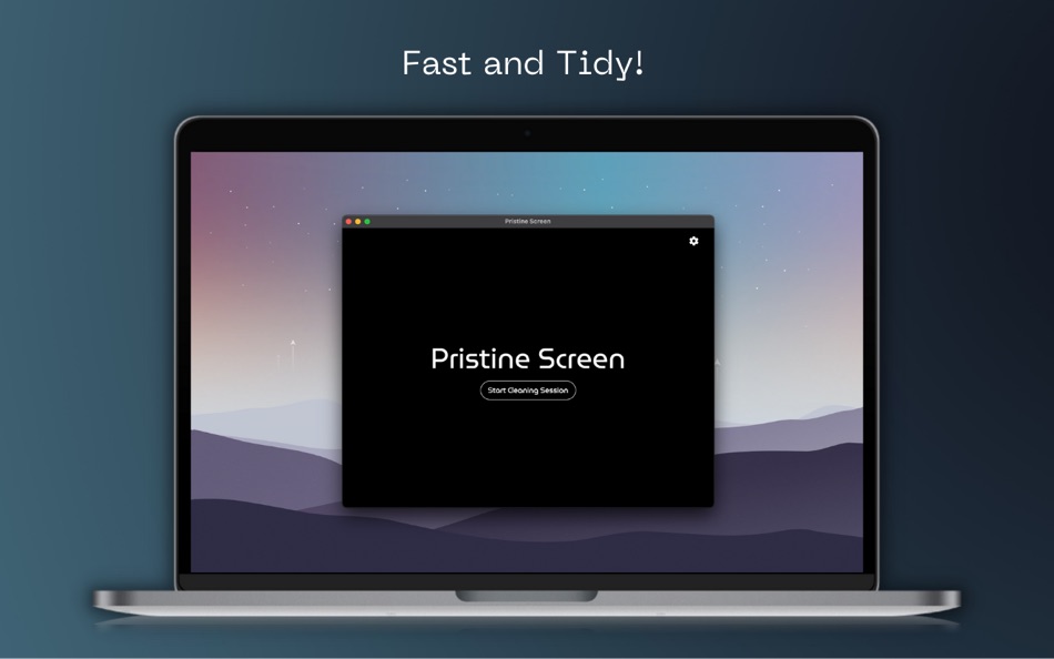 #1. Pristine Screen (macOS) 由: Rohin Inani