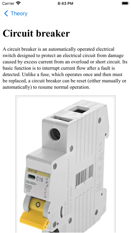 Electrical Engineering: Manual screenshot-3