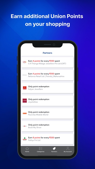 Union Rewardz Screenshot