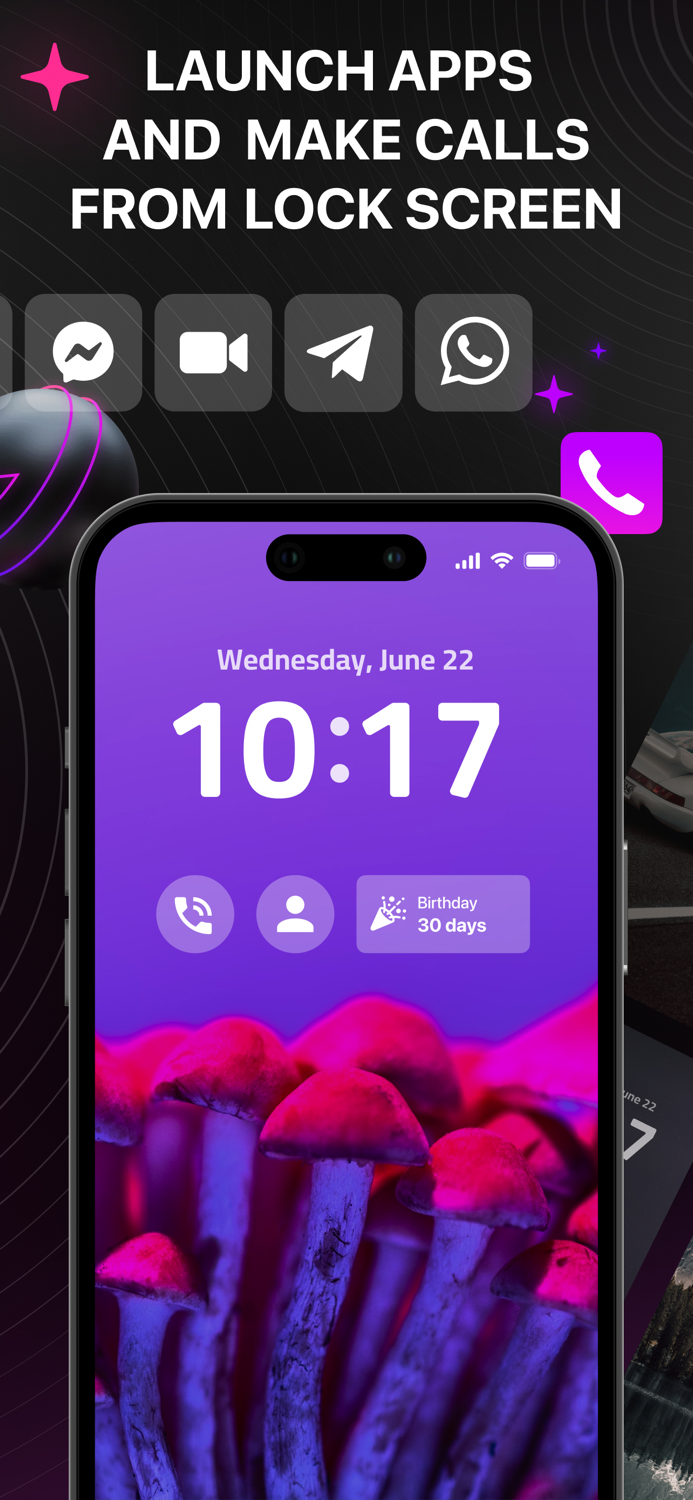 Lock Screen Widgets and Themes