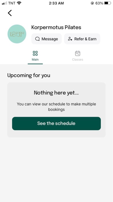 Korpermotus Pilates Screenshot