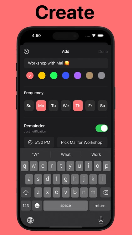 WeekFlow: Planner and Reminder screenshot-3