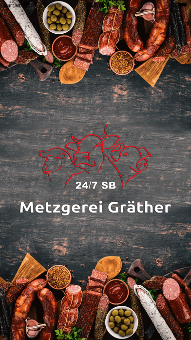 Gräther Metzgerei Screenshot