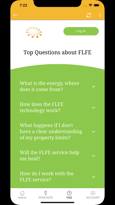 FLFE FOCUSED LIFE-FORCE ENERGY Screenshot