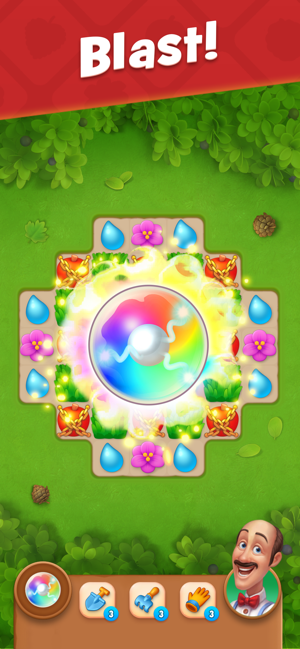 ‎Gardenscapes Capture d'écran