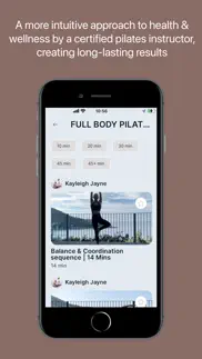 kayleigh jayne pilates iphone screenshot 4