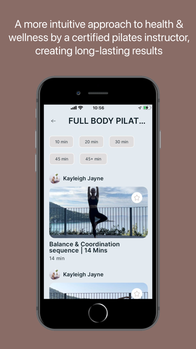 Kayleigh Jayne Pilates Screenshot