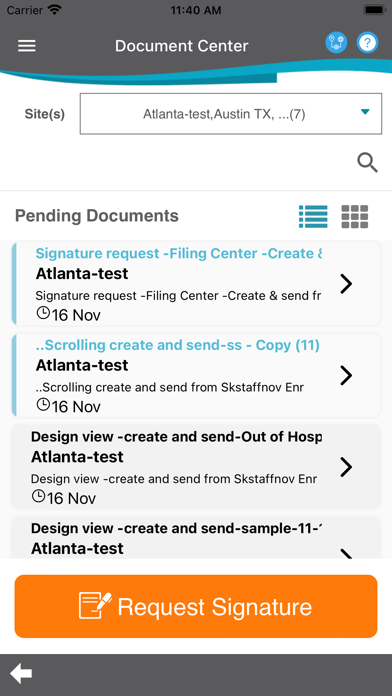 Corstrata Health Screenshot