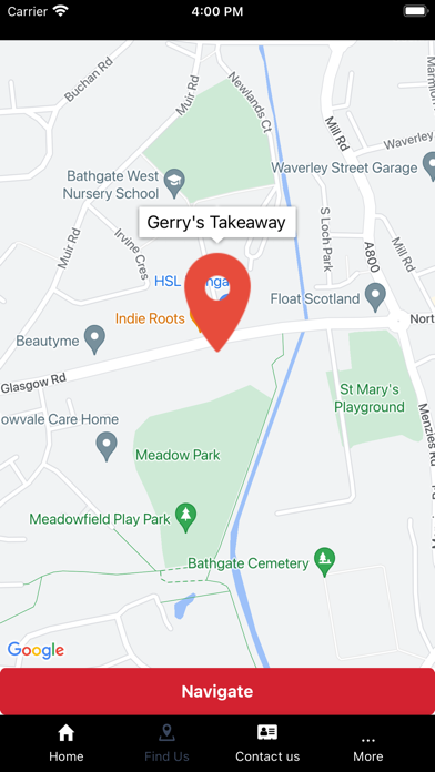 Gerry's Takeaway Screenshot