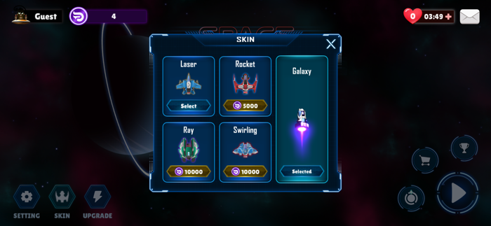 Space Shooter - Pipeflare