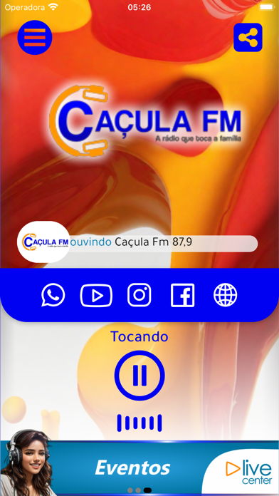 Cacula Fm 87.9 Screenshot