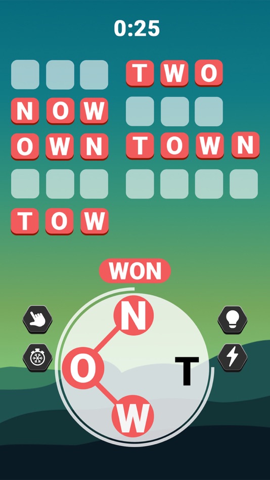 #6. Word Line Rush (iOS) 由: Fiogonia Games