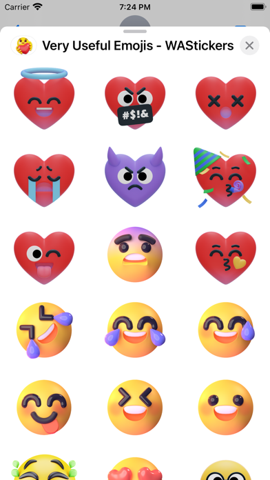 Very Useful Emojis - WASticker Screenshot