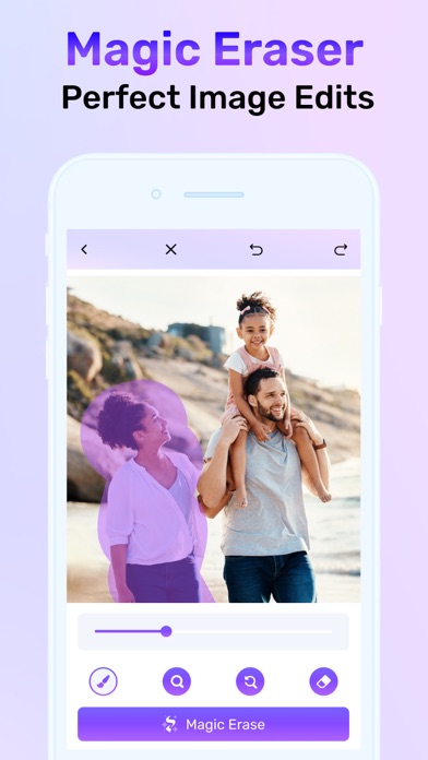 AI Magic Retouch Object Remove Screenshot