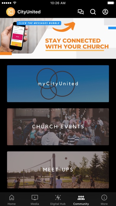 CityUnited.church App Screenshot