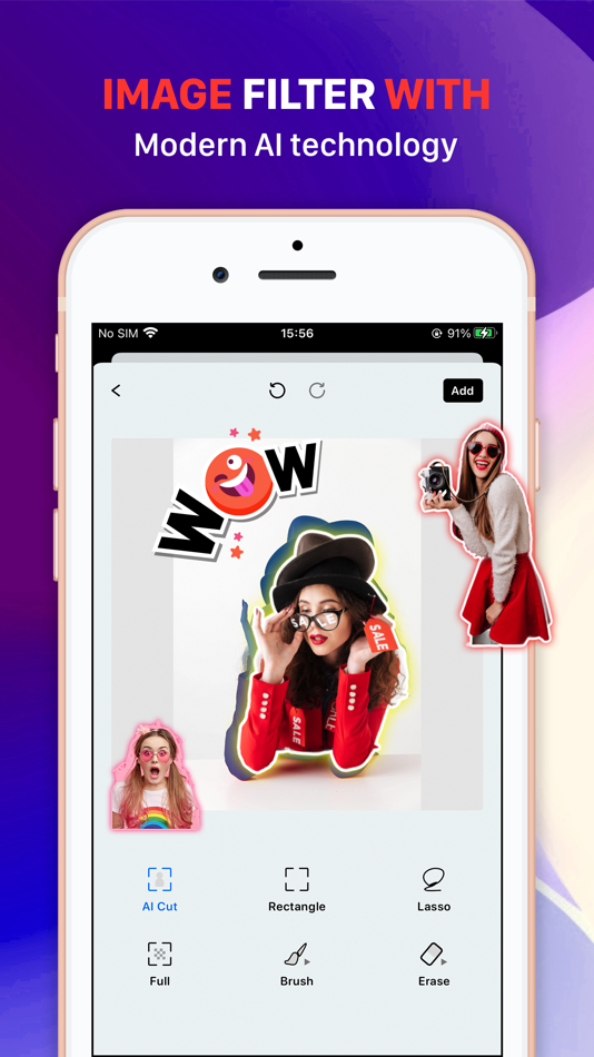 #1. Sticker Keyboard - WhatSticker (iOS) 由: Polymath Company Limited