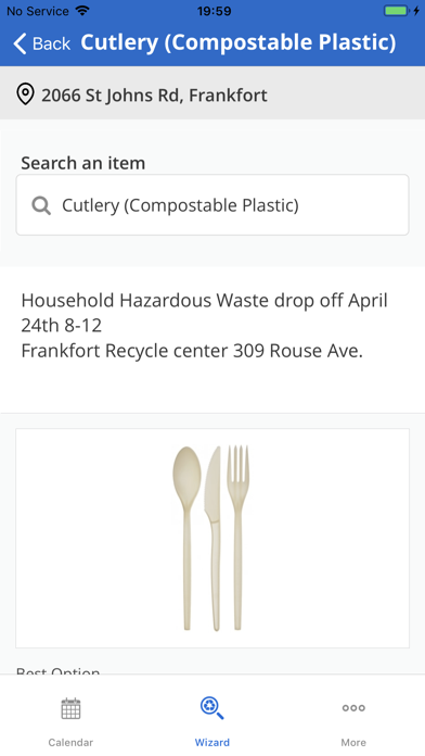 Frankfort-Franklin Solid Waste Screenshot