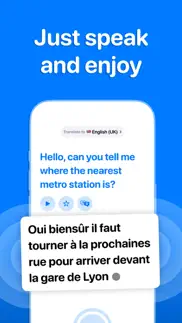 talk ai - voice translator iphone screenshot 3