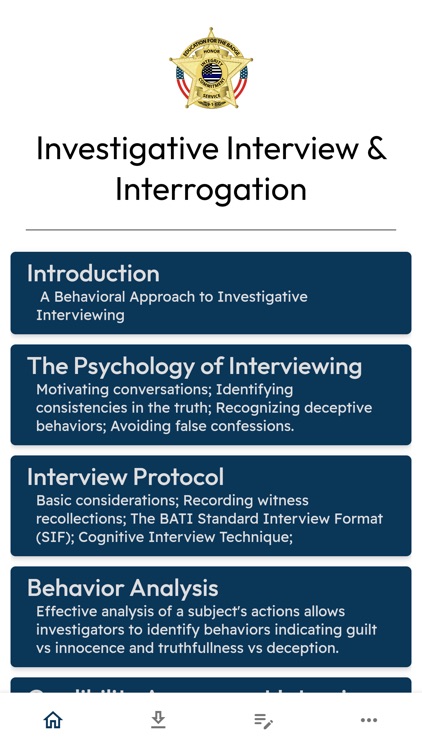 BATI Interview Techniques
