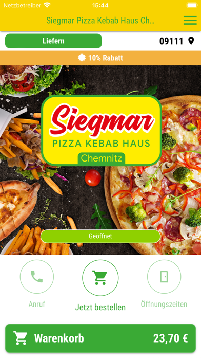 Siegmar Pizza Kebab Haus Screenshot