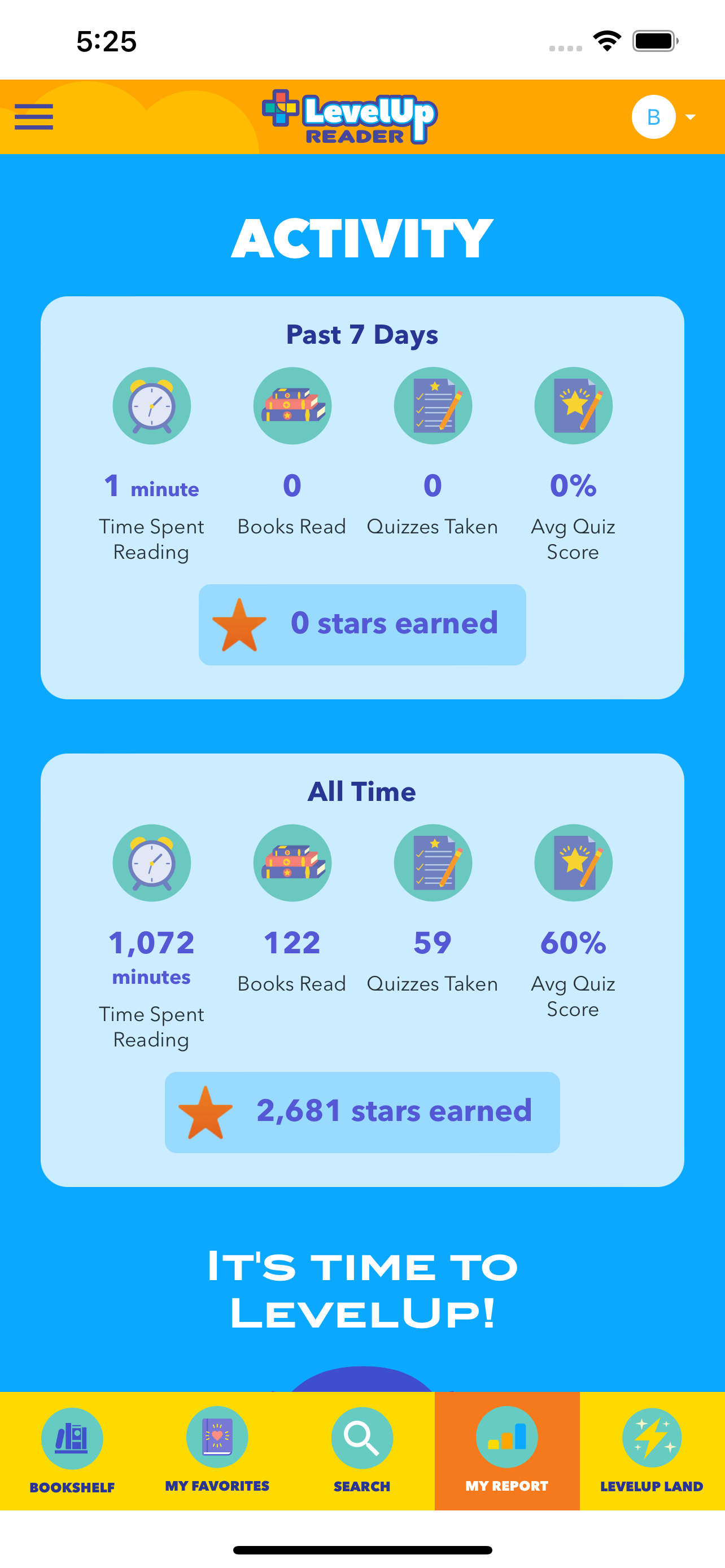 LevelUp Reader