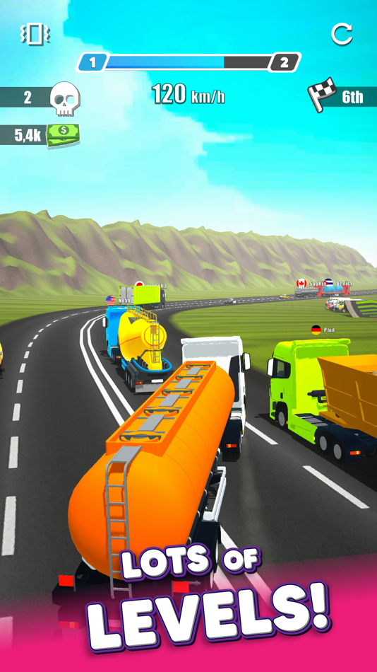 #1. Truck Racing - No Rules! (iOS) 由: omer cetin