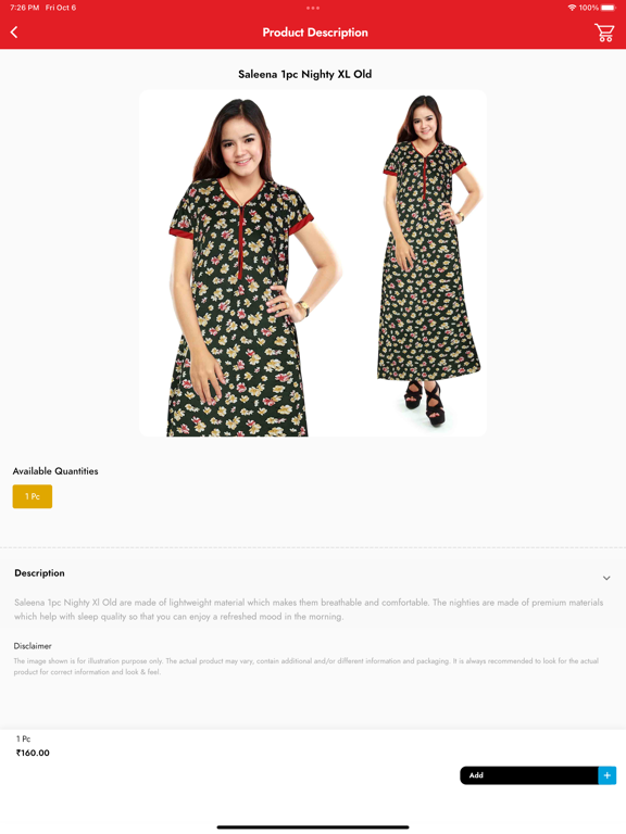 App screenshot