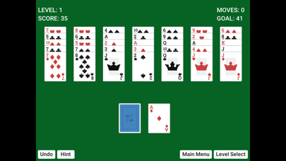 Golf Solitaire Simple Screenshot