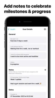goal tracker: habits & goals iphone screenshot 3