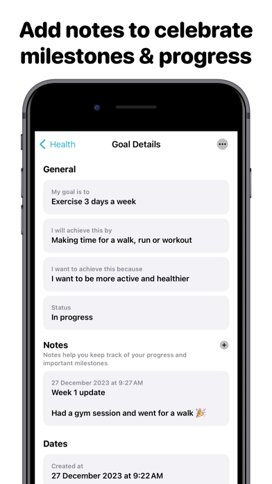 Screenshot #8 for Goal Tracker: Habits & Goals