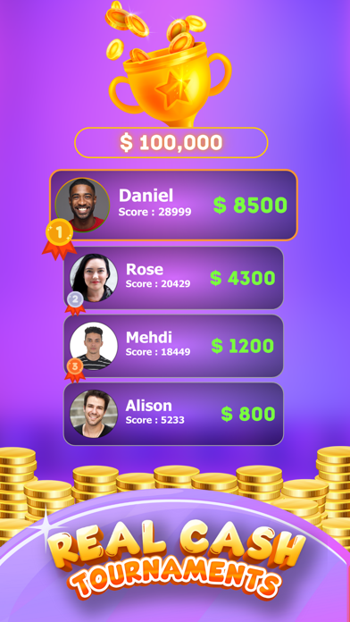 Word Search Real Cash Skillz Screenshot