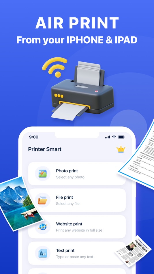 #1. Smart Printer App -Print, Scan (iOS) Podle: Bazimo GmbH