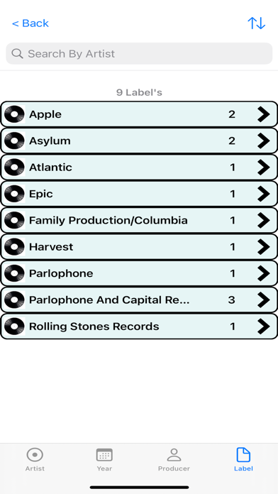 My Vinyl Record Collection Screenshot