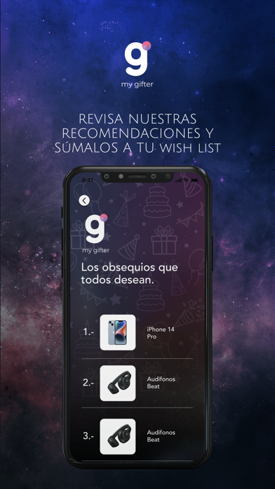 MyGifter Screenshot