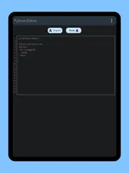 pro python editor ipad bildschirmfoto 1