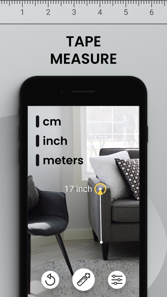 #1. Ruler Pro - Tape Measure AR (iOS) 由: Vladislav Kovalski
