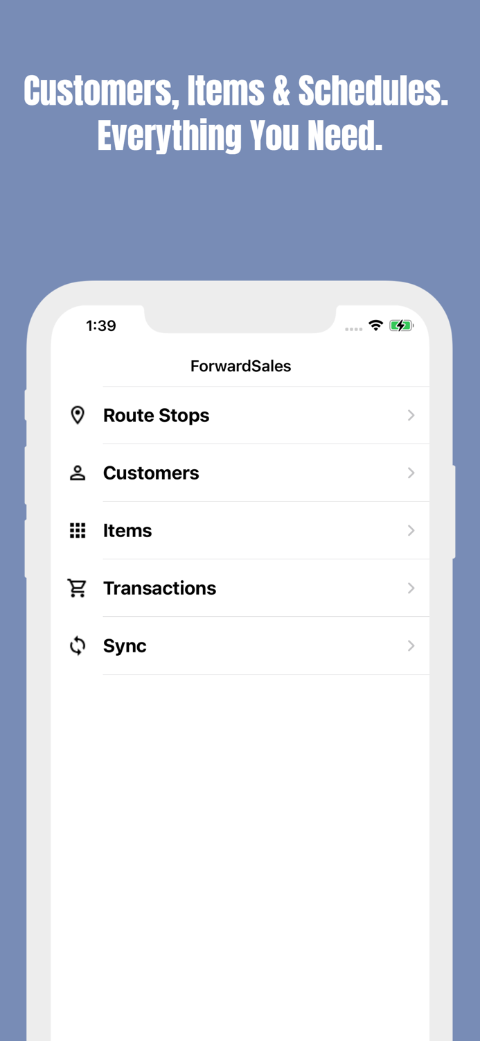 ForwardSales - Sales App