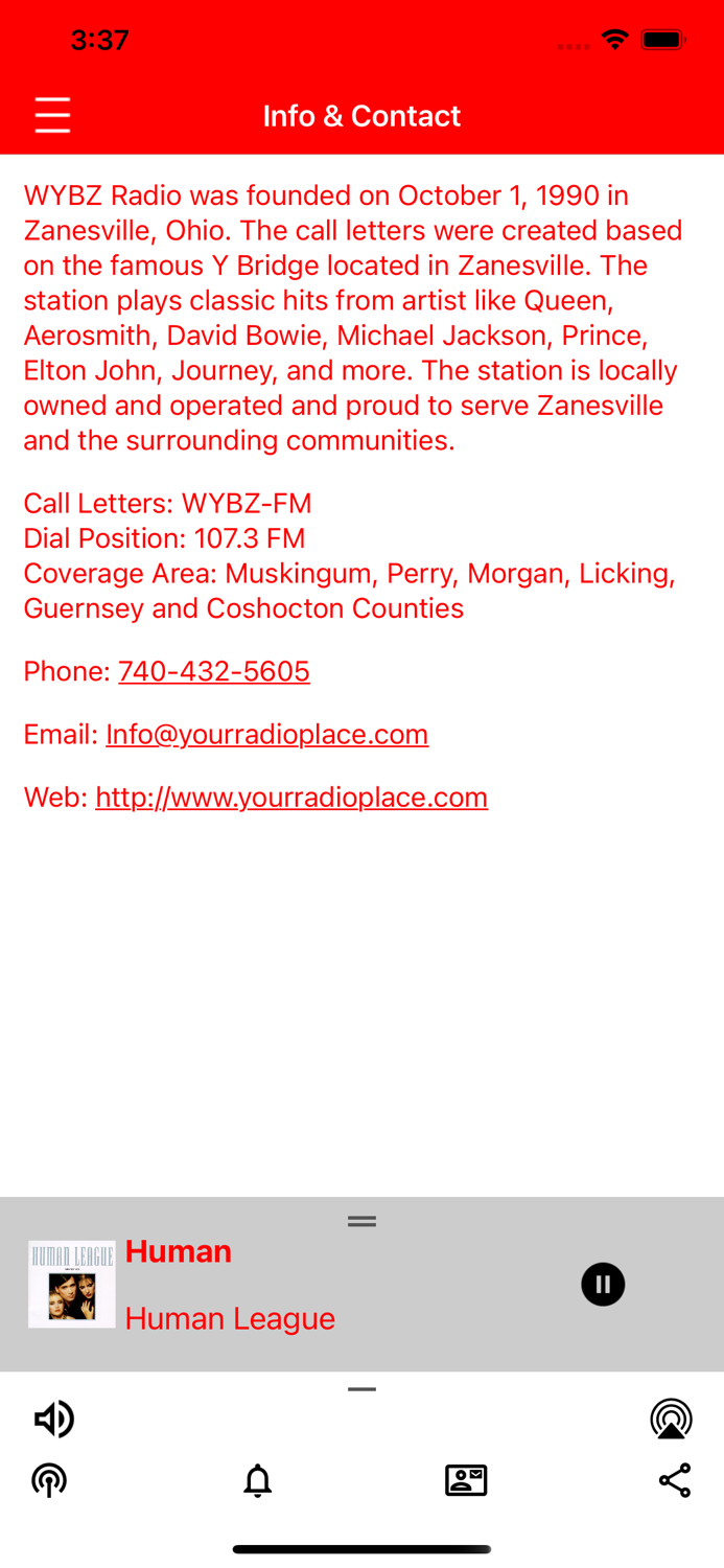 Classic Hits Y107.3 WYBZ