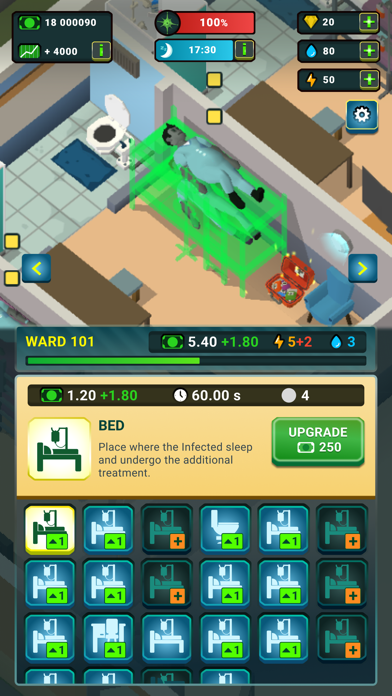 Idle Zombie Hospital Tycoon Screenshot