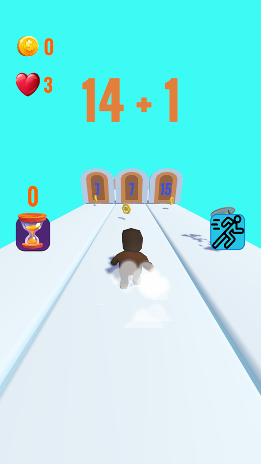 #2. Endless Math Parkour (iOS) 由: 宇贤 黄
