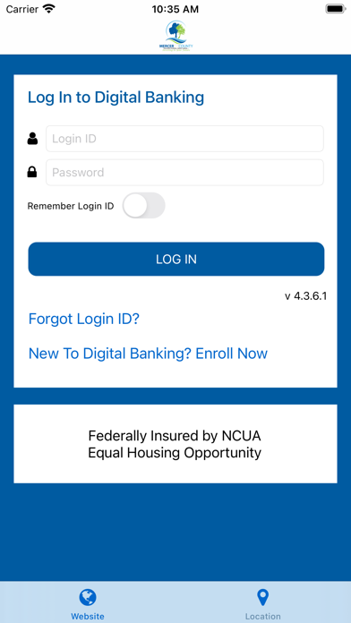 Mercer County WV Teachers FCU Screenshot