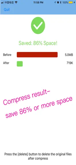 Game screenshot Compress video -compress image apk