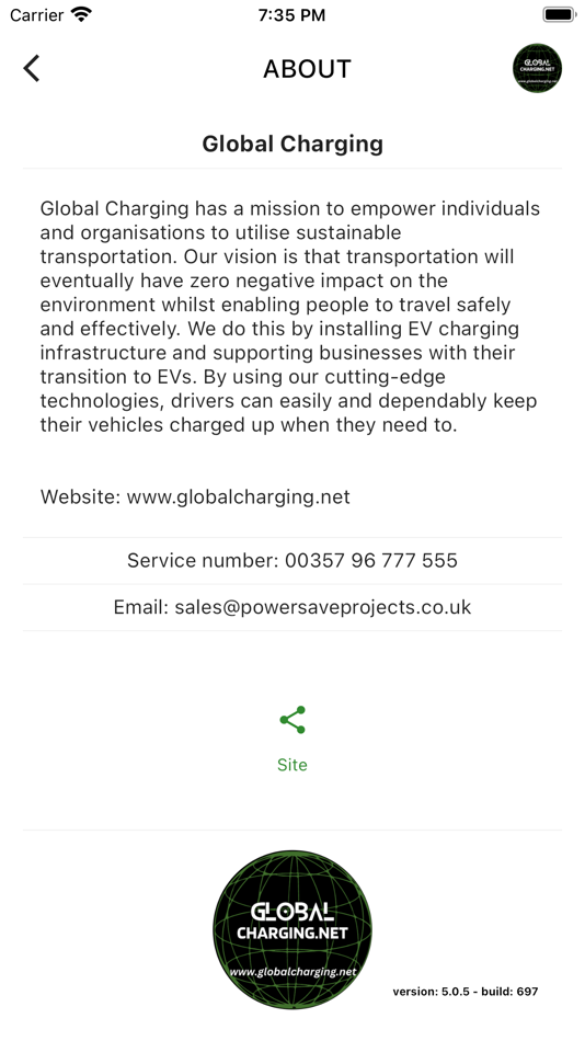 Global Charging - 6.0.3 - (iOS)