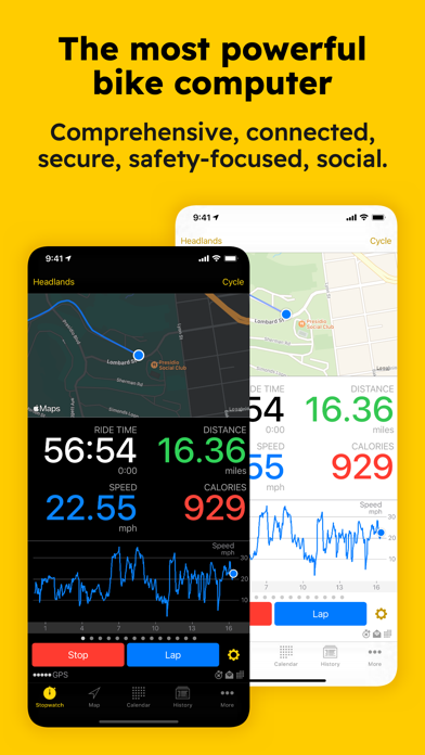 Cyclemeter Cycling Tracker Screenshot