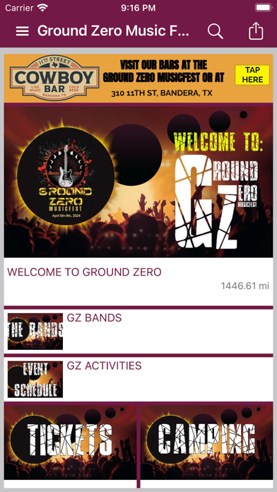 Ground Zero MusicFest Screenshot