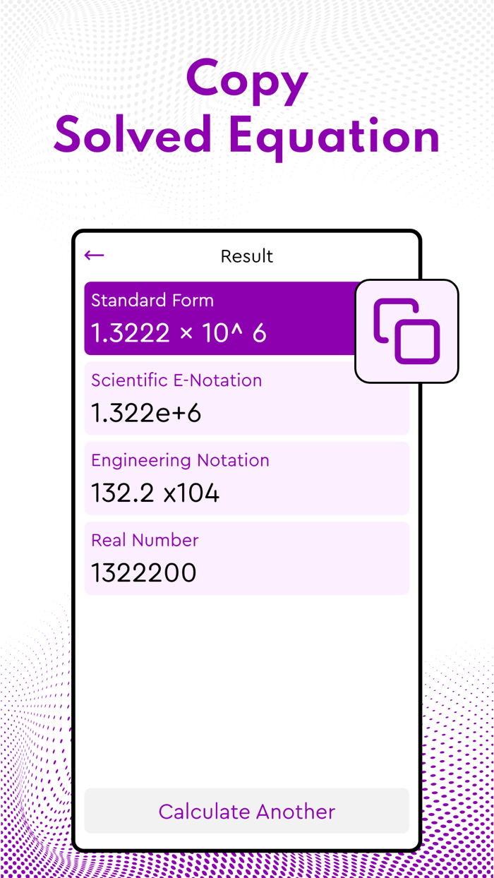 Standard Form Calculator